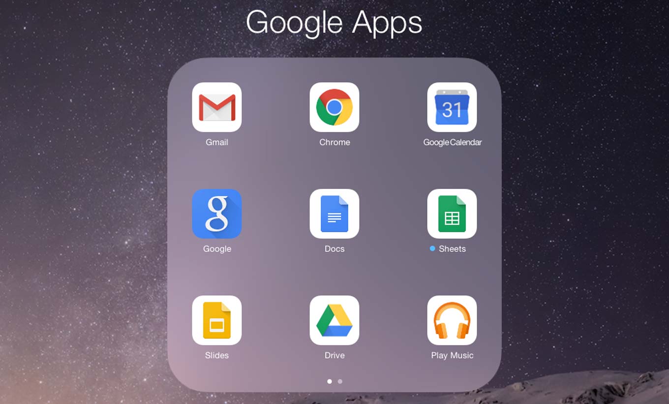 1360x821 Default Apps Icon Background Are All Set To White