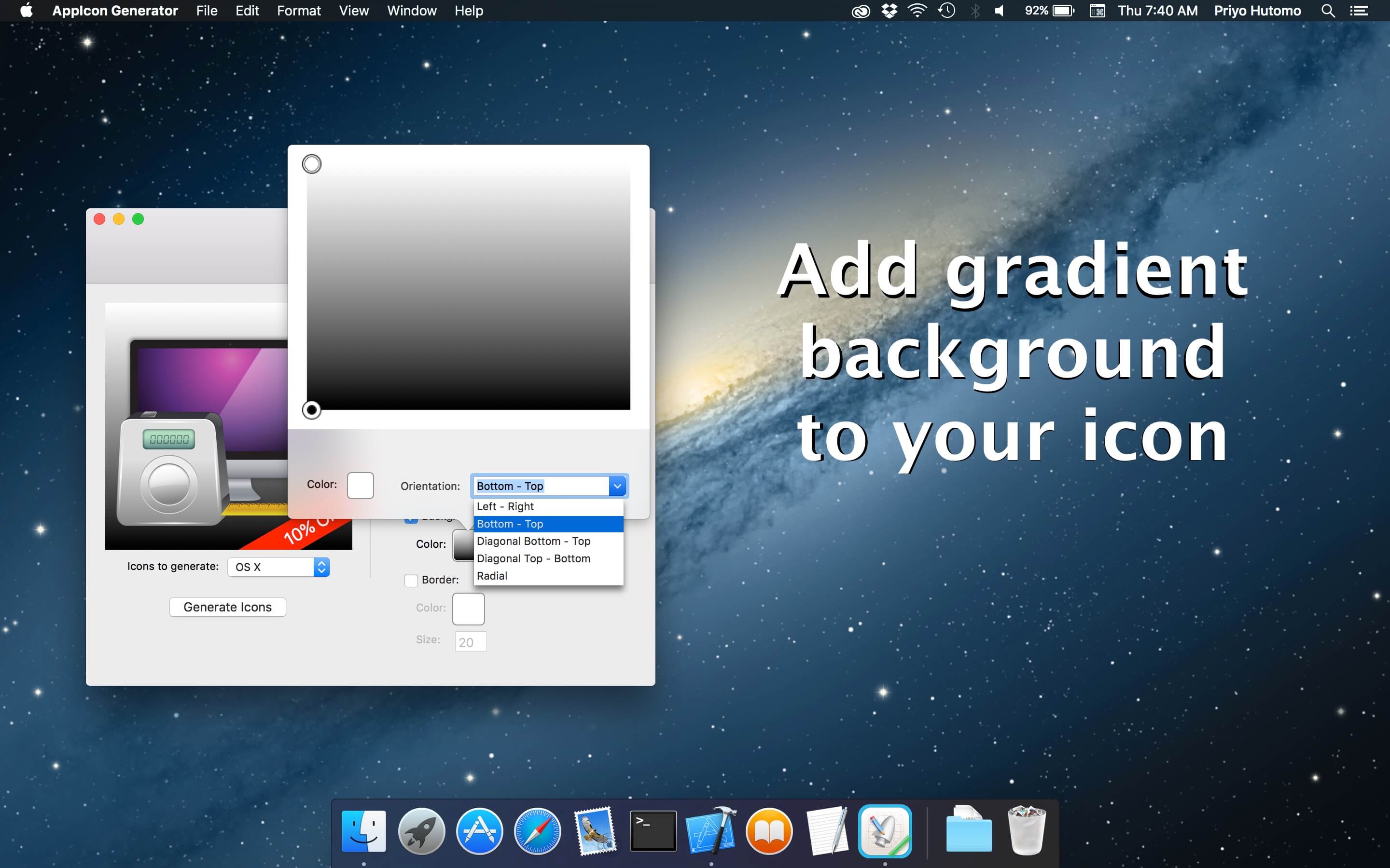 2880x1800 Appicon Generator Easily Create Icon For Os X, Ios, Watchos