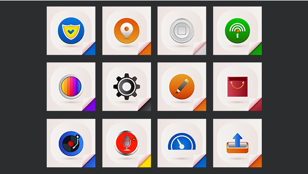 600x340 Android App Icons