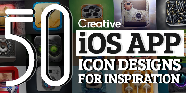 597x298 Ios App Icon Designs Creative Examples Icons Graphic Design