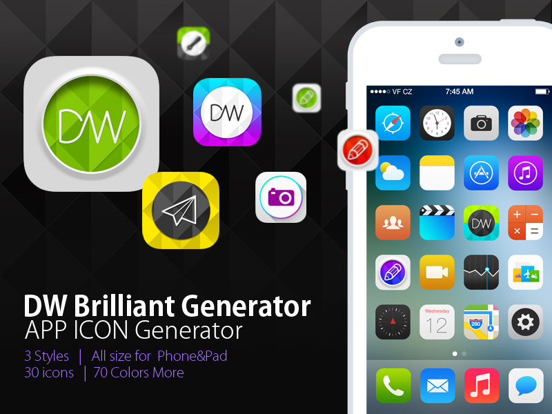 800x600 Brilliant App Icon Generator
