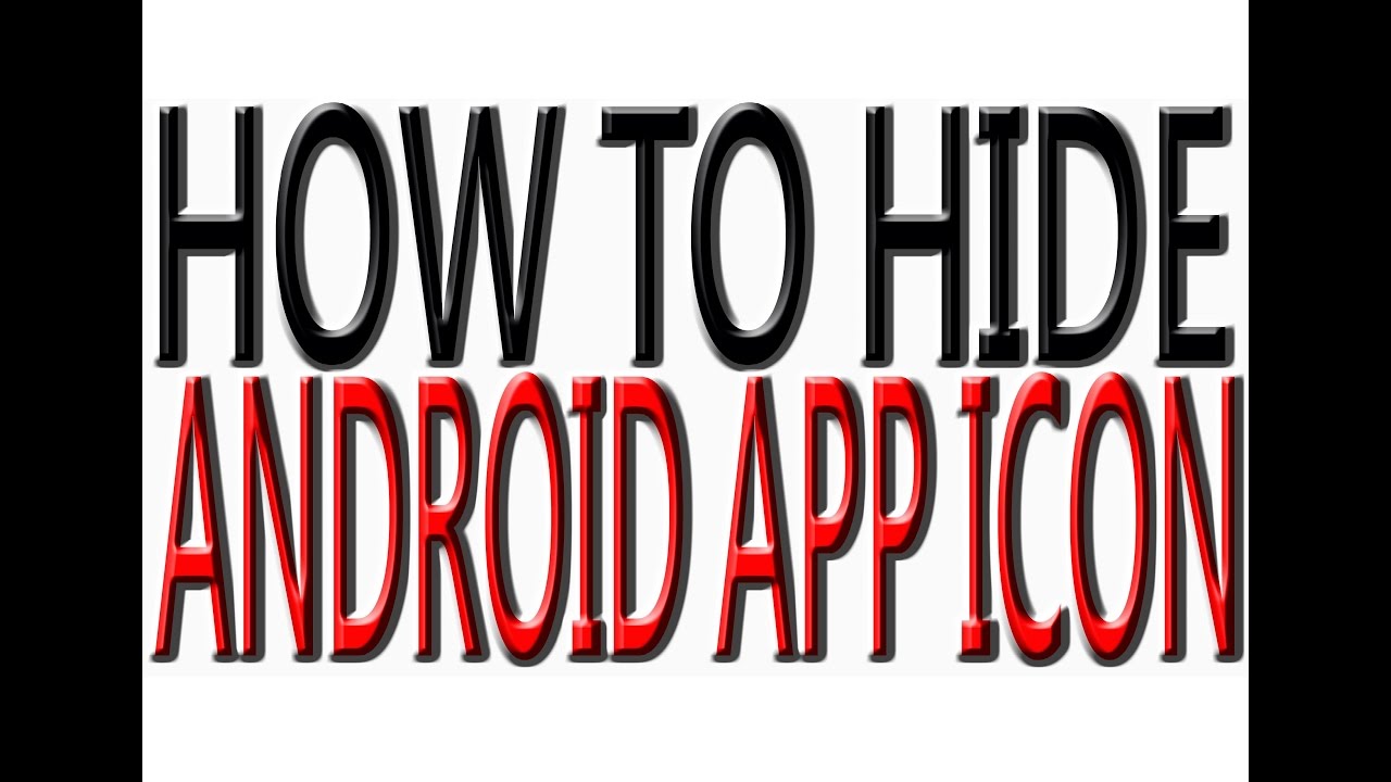 1280x720 How To Hide App Icon In Android Mobilehow To Hide Android App