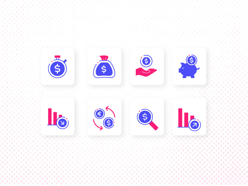 800x600 Financial App Icons