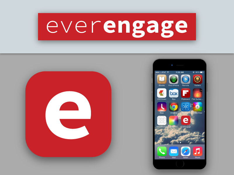 800x600 Everengage Ios App Icon Mockup On Behance