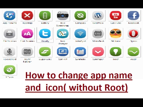 480x360 How To Change App Icon And App Name