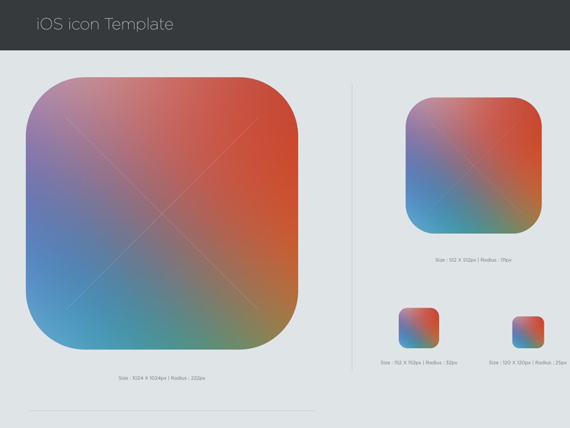 800x600 Free Ios Icon Template