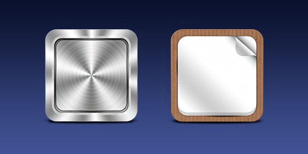 600x300 Mobile App Icon Templates