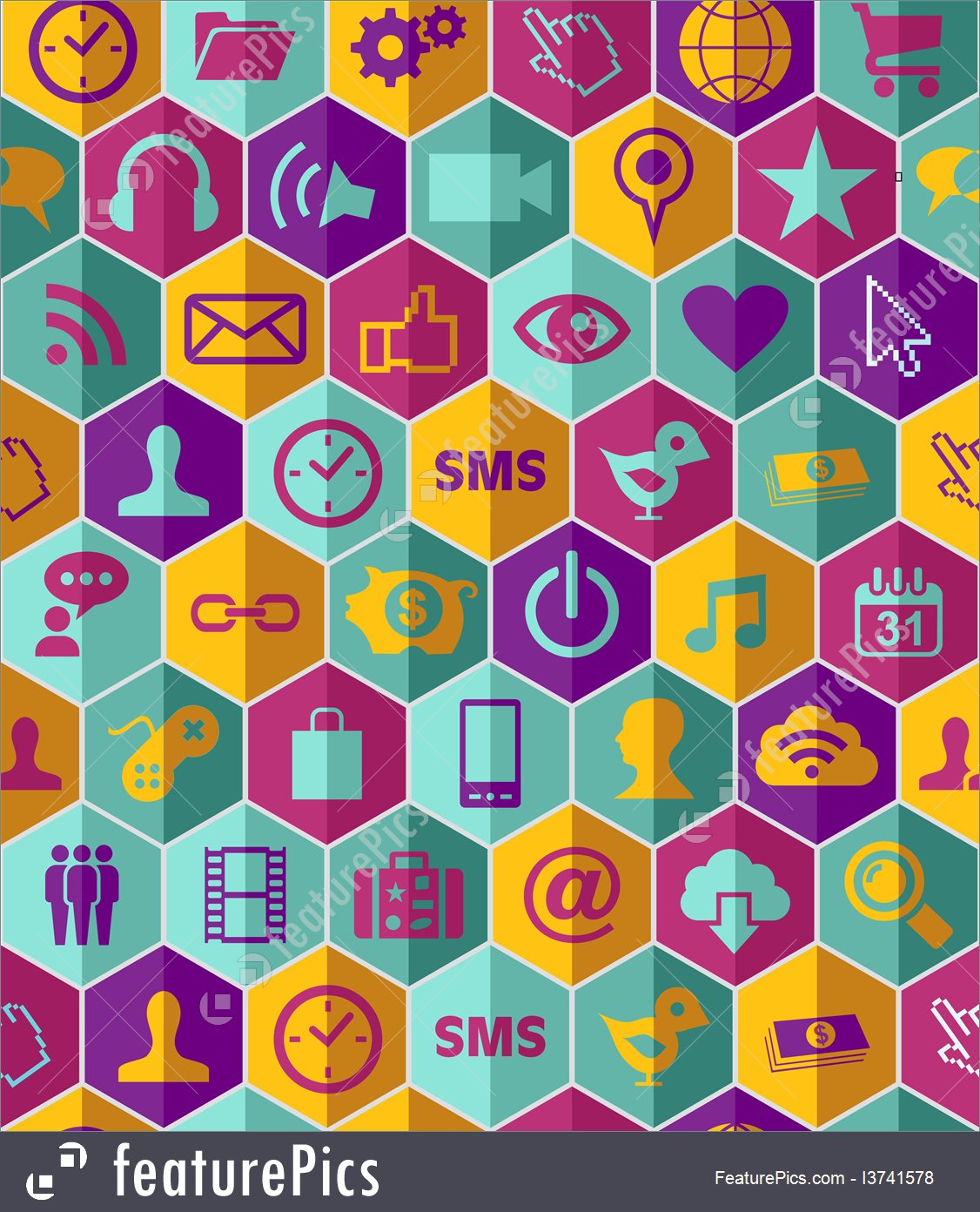 1126x1392 App Icon Set Pattern