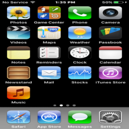256x256 Classic Icons With Shape Theme