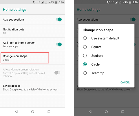 480x400 How To Change Icon Shape In Moto And Plus Insidetechno