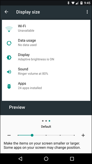 325x578 How To Change The Size Of Text, Icons, And More In Android