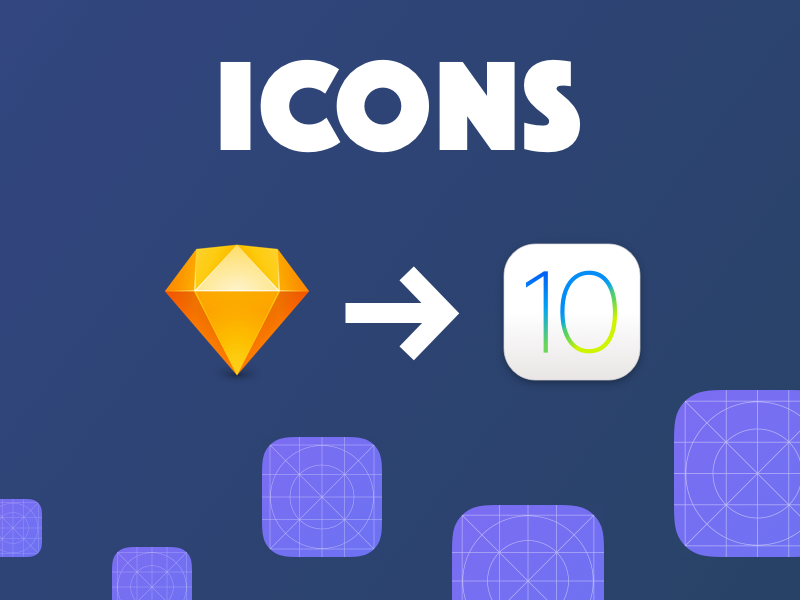 800x600 Ios App Icon Template For Sketch