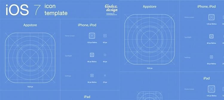 750x335 App Design Ios Template Icon Free Mobile Kits
