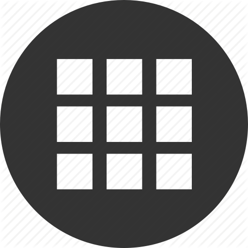 512x512 Apps, Grid, Menu Icon