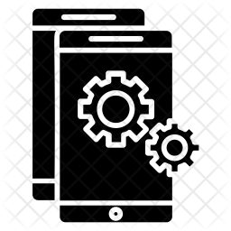 256x256 App Settings Icon Of Glyph Style