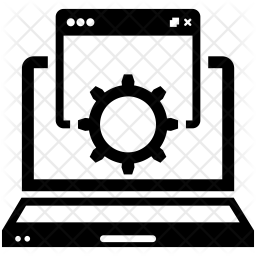 256x256 Web Application Settings Icon Of Glyph Style