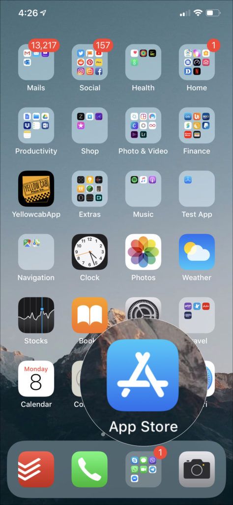 App Store Cloud Icon