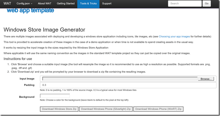 736x388 Windows Store Apps Icon Generator Pete D