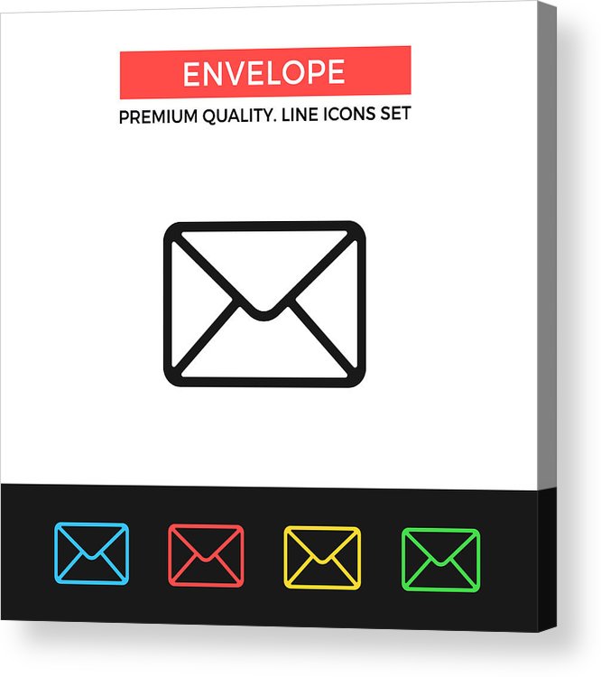 666x750 Vector Envelope Icon Letter, Email Concepts Premium Quality