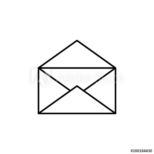 500x500 Open Envelope Icon Element Of Simple Icon For Websites, Web