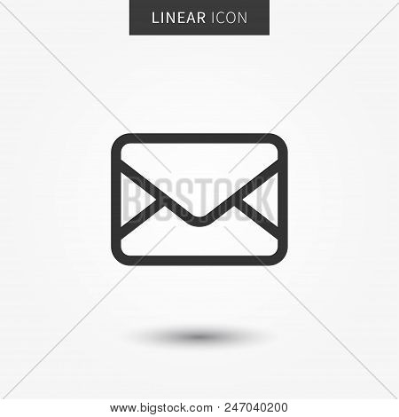 450x470 Email Icon Vector Illustration Isolated