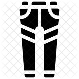 256x256 Cricket Apparel Icon Of Glyph Style