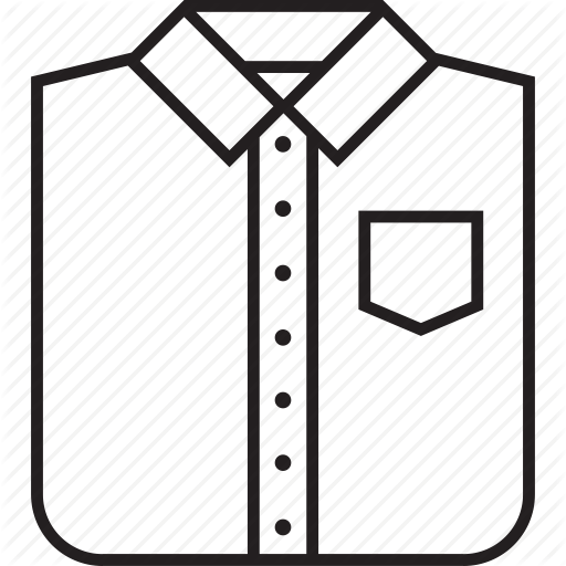 512x512 Apparel, Buttons, Clothes, Clothing, Fashion, Pocket, Shirt Icon