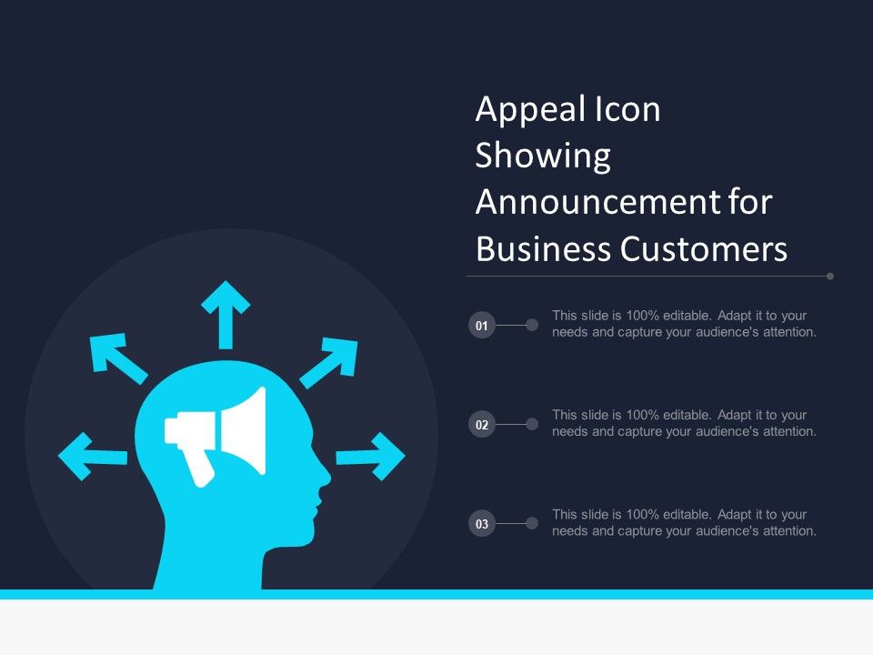 960x720 Appeal Icon Showing Announcement For Business Customers