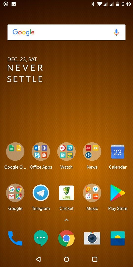 540x1080 Appearance Icon Groups And Home Screen