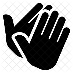 256x256 Applause Icon Of Glyph Style