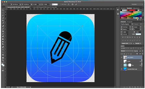 600x368 How To Create A Sleek Ios App Icon In Photoshop