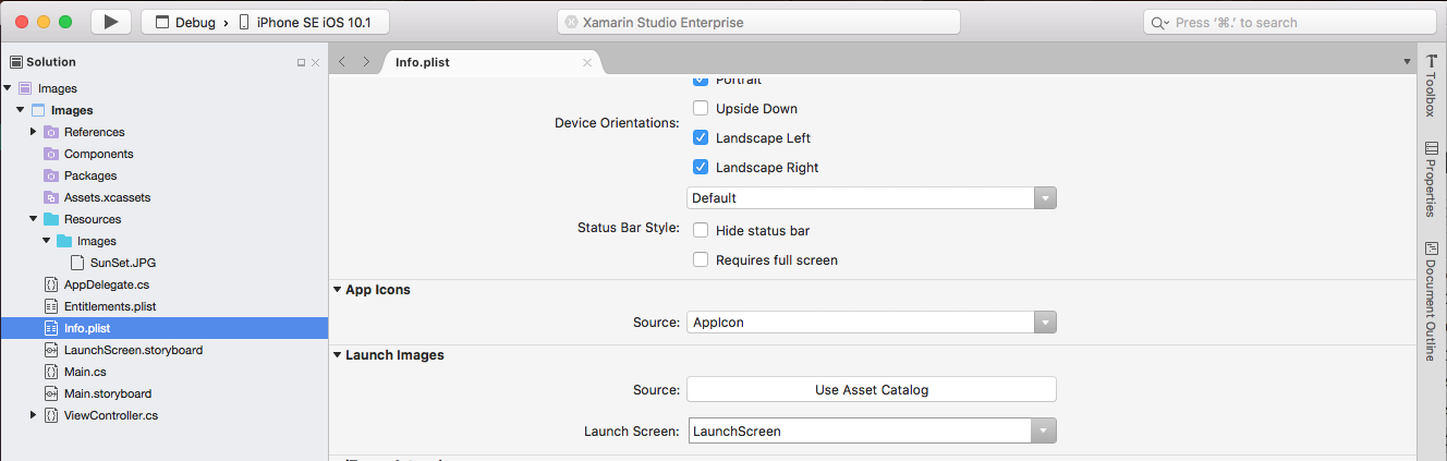1328x423 Application Icons In Xamarin Ios