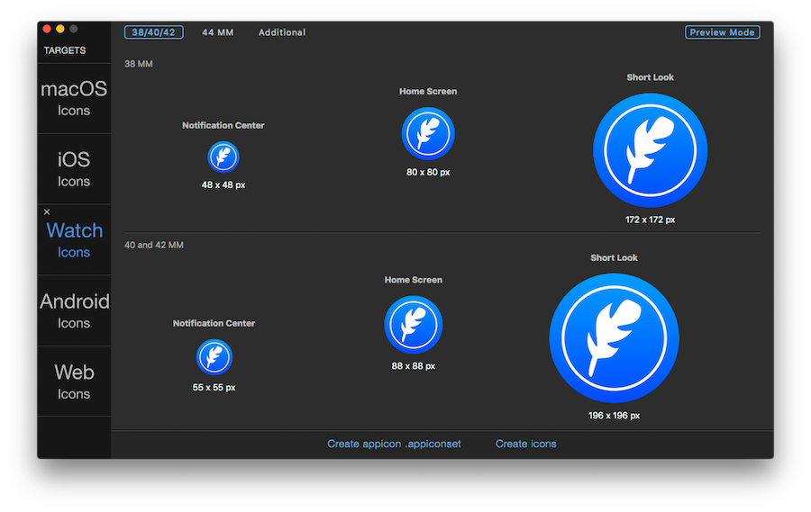 900x569 Generate App Icons For Apple Watch Using Iconfly