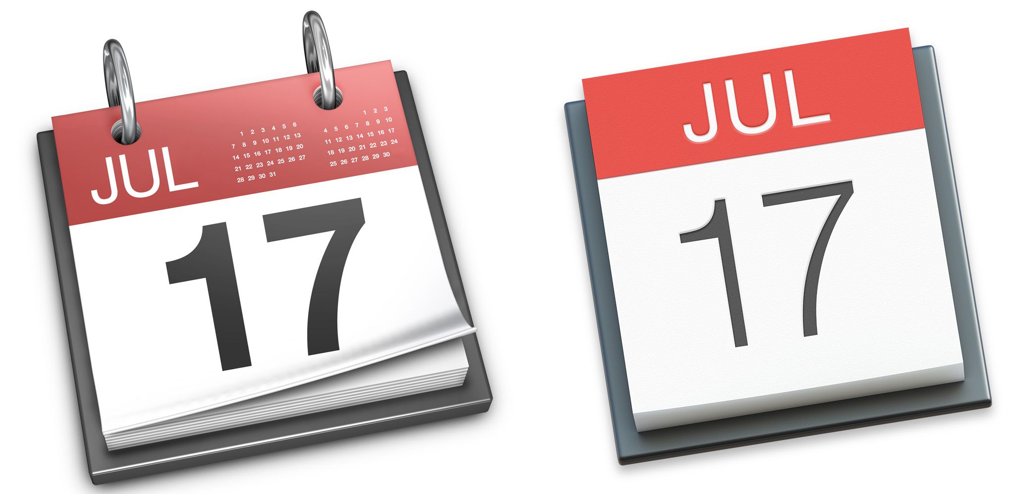 2048x997 Calendar Os X Yosemite App Icon, Custom Calendar, Desk Calendars