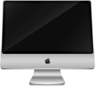 373x342 Apple, Computer, Imac, Mac Icon
