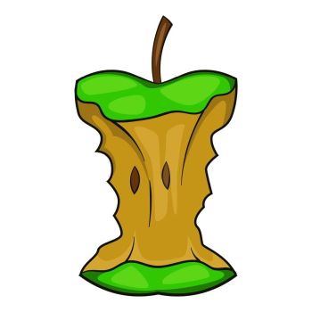 350x350 You Searched For Apple And Apple Core Cartoon Vector Illustration
