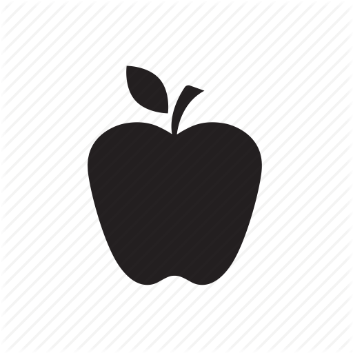 512x512 Apple, Fruit, Healthy, Snack, Time Icon