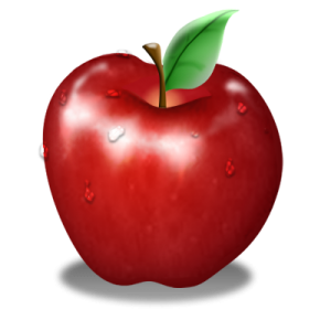 300x300 Apple Fruit Icon Web Icons Png