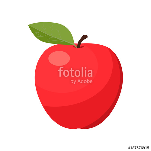 500x500 Apple Fruit Icon Organic Nutrition Healthy Food Hand Draw