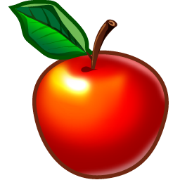 256x256 Food, Apple, Fruit Icon