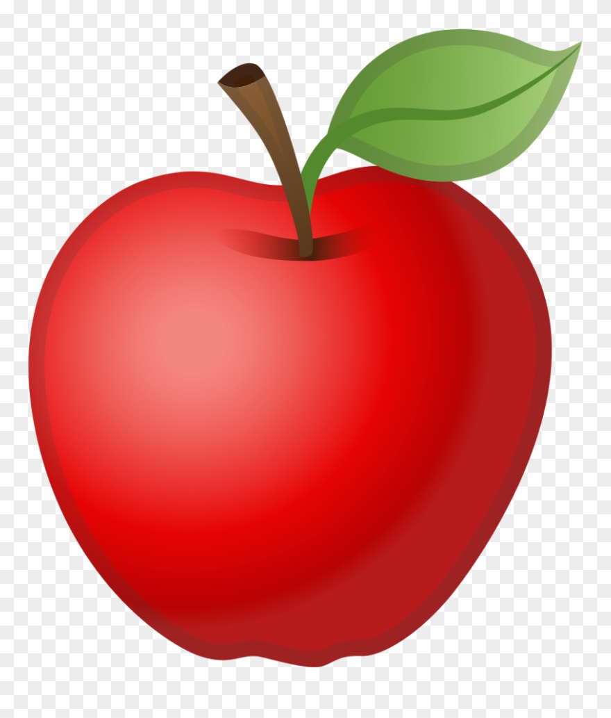880x1033 Red Apple Icon Noto Emoji Food Drink Iconset Google
