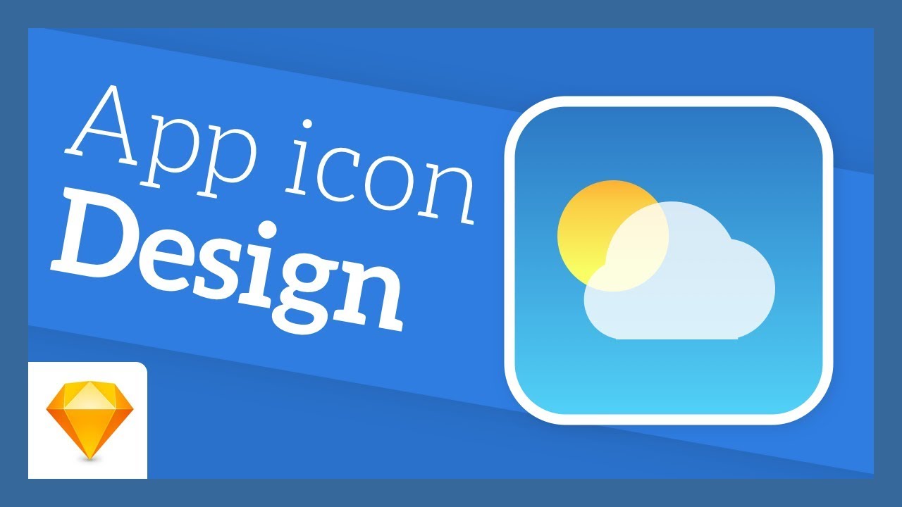 1280x720 Design The Apple Weather App Icon Sketch Tutorial