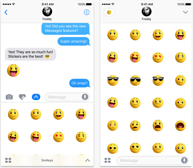 674x586 Apple Unleashes Four Shiny New Emoji Sticker Packs
