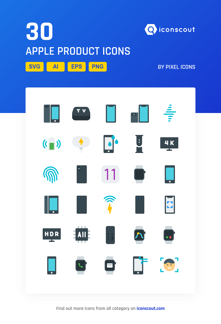 735x1078 Apple Product Icon Pack