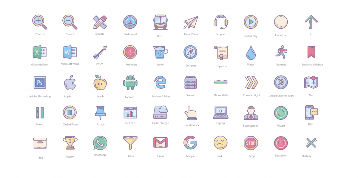 1200x596 New Icon Packs