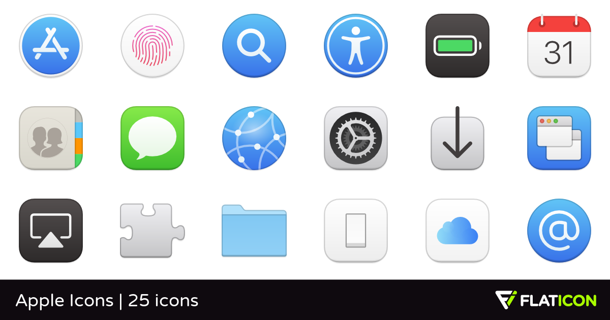 1200x630 Apple Icons Premium Icons