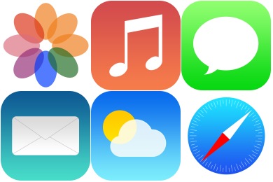 390x260 Apple Icons