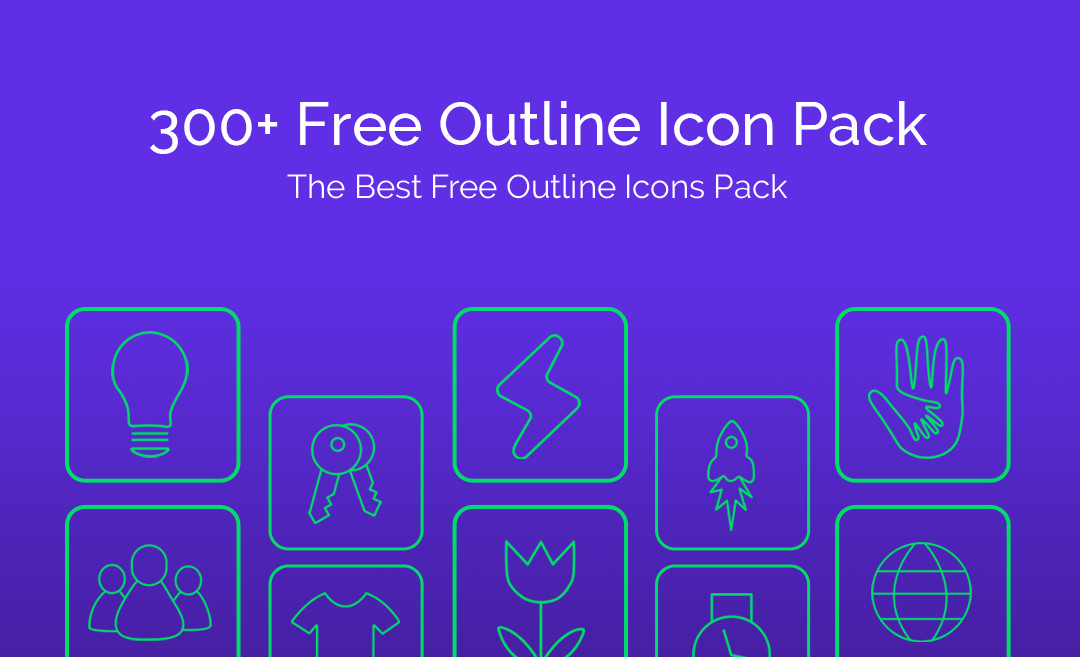 1080x657 Free Outline Icon Pack Free Icon Packs Aspen Grove Studios