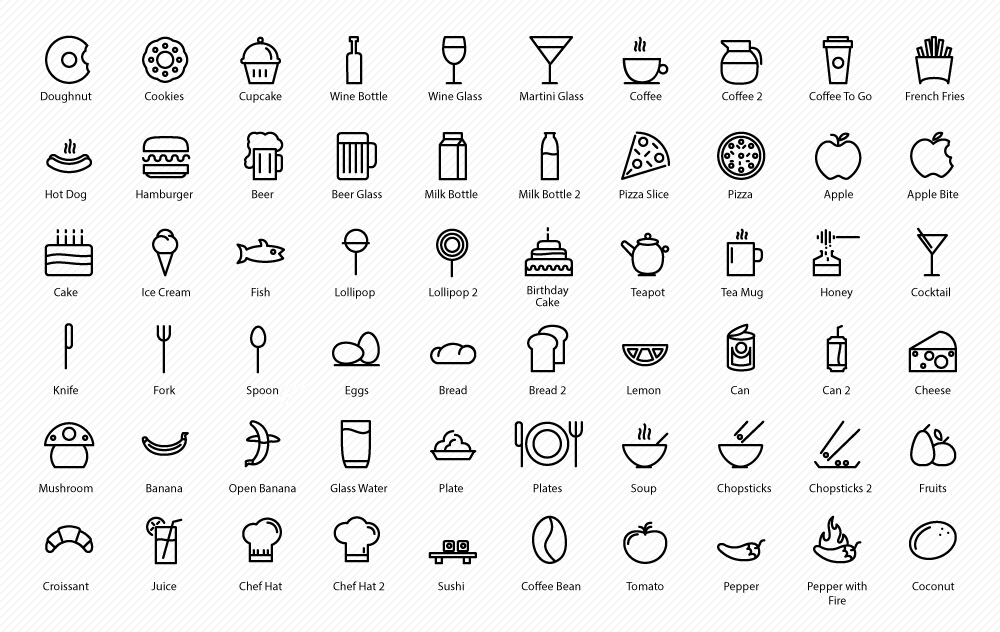 1000x632 Vector Icons Pack