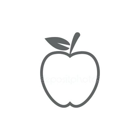 Apple Icon Template At Vectorified.com 